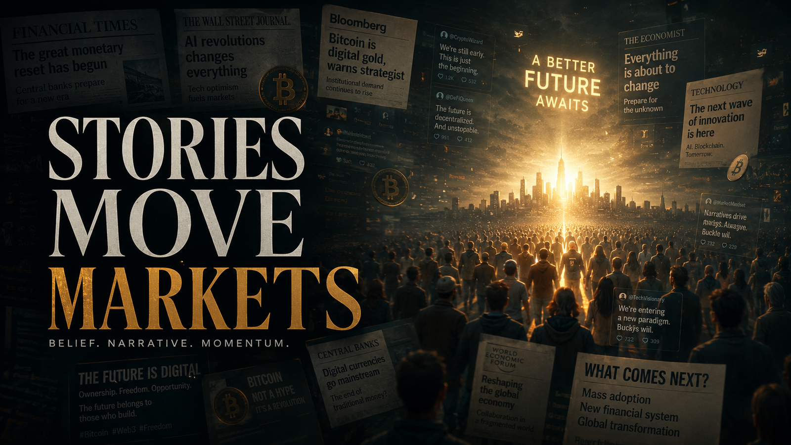 The Narrative Economy: Why Crypto Markets Move Before The Evidence Exists illustration